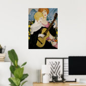 Art Deco Gerda Wegener - Air de Capri Poster (Heimbüro)