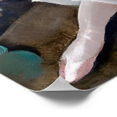 Art Deco Gerda Wegener - The Ballerina Poster (Ecke)