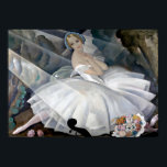 Art Deco Gerda Wegener - The Ballerina Poster<br><div class="desc">Datum: 1927. Die Ballerina Ulla Poulsen im Ballett Chopiniana von der dänischen Künstlerin Gerda Wegener (1885-1940). Stil: Jugendstil (modern),  Art Déco.</div>
