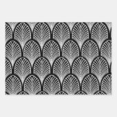 Art-Déco-Geschenkpackung zu Weihnachten Geschenkpapier Set (Vorderseite 3)