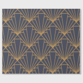 Art Deco Geschenkpapier (Flach)
