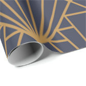 Art Deco Geschenkpapier (Rolleneckpunkt)