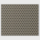 Art Deco-Geschenkpapier Geschenkpapier (Flach)
