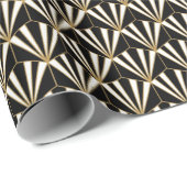 Art Deco-Geschenkpapier Geschenkpapier (Rolleneckpunkt)