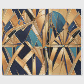 Art Deco-Geschenkpapier Geschenkpapier (Flach)