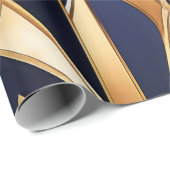 Art Deco-Geschenkpapier Geschenkpapier (Rolleneckpunkt)