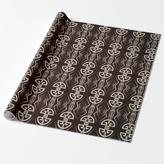 Art-Deco-Geschenkpapier Geschenkpapier (Ungerollt)