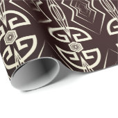 Art-Deco-Geschenkpapier Geschenkpapier (Rolleneckpunkt)