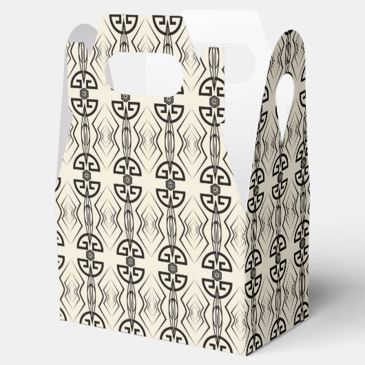 Art Deco Geschenkschachtel (Geöffnet)