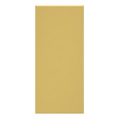 Art Deco gestapelte Monogram Logo Gold/Weiß Werbekarte (Hinten)