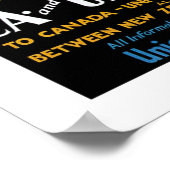 Art Deco Gewerkschaft Lines Poster (Ecke)