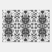 Art Deco Gift Wrap Geschenkpapier Set (Vorderseite 3)