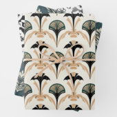 Art Deco Gift Wrap Geschenkpapier Set (Beispiel)