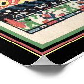 Art Deco "Girl with Mirror" Print -16x20 Poster (Ecke)