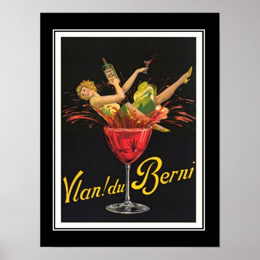 Art Deco Giro del Malcantone Poster (Vorne)
