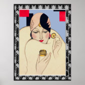 Art Deco Glamour Poster (Vorne)