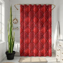 Art Deco Glamour rotes Valentinsmuster
