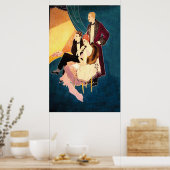 Art Deco Glamour ~ Theater Poster (Küche)