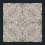 Art Deco Glamour Vintage Mode Grau Beige Quadratische Wanduhr<br><div class="desc">Art Deco Glamour Vintage Mode Gray Beige Zuhause Dekorationen,  Die Kristall Design Details werden in der Kunstwerk simuliert. 
Bei der Herstellung dieses Produktes werden kein Strass oder Edelsteine verwendet</div>
