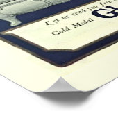 Art Deco Glenwood Stove Poster (Ecke)