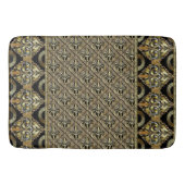 Art Deco Gold Bath Mat Badematte (Vorderseite)