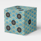 Art Deco Gold Frische Pasta machen oder Die Casino Geschenkschachtel (Vorderseite)