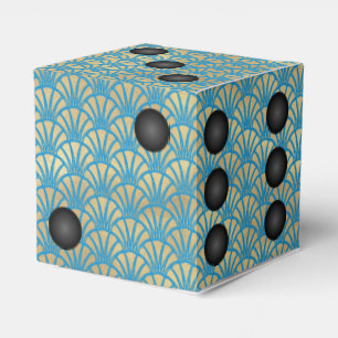 Art Deco Gold Frische Pasta machen oder Die Casino Geschenkschachtel