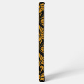 Art Deco Gold Geometric Samsung Galaxy Case Hülle (Linke Seite)