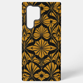 Art Deco Gold geometrische Samsung Galaxy Hülle