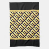 Art Deco Gold Geschirrtuch (Vertikal)