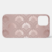 Art Deco: Gold Gitter Elegance. Case-Mate iPhone Hülle (Rückseite (Horizontal))