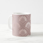 Art Deco: Gold Gitter Elegance. Kaffeetasse (Vorderseite Links)