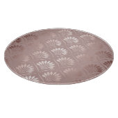 Art Deco: Gold Gitter Elegance. Schneidebrett (Ecke)