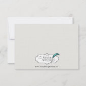 Art Deco Gold Posh Wedding Speichern Sie das Datum Save The Date (Rückseite)