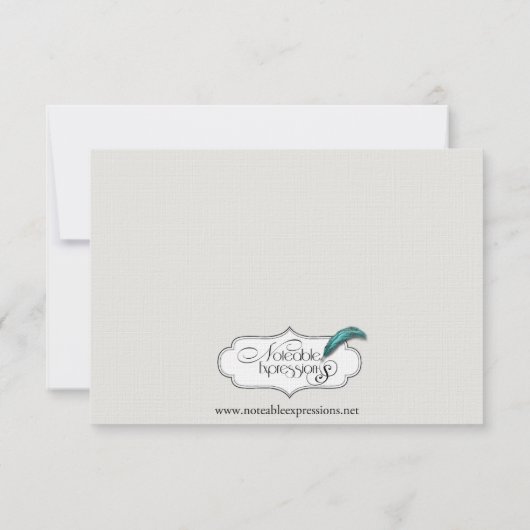 Art Deco Gold Posh Wedding Speichern Sie das Datum Save The Date (Rückseite)