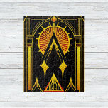 Art Deco Gold Red Black Artwork Puzzle<br><div class="desc">Jugendstil-Design mit symmetrischem Rahmen und der Verwendung einfacher,  geometrischer Formen und sauberer Linien. Dies schafft ein Gefühl von Ausgewogenheit und Harmonie in der Kunst,  wobei jedes Element zusammenarbeitet,  um ein zusammenhängendes Ganzes zu schaffen. Es wurde mit modernster Technologie und Staat-of-the-art-Technologie ausgezeichnet und ist ein moderner,  klassischer Designstil.</div>