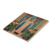 Art Deco Golden Erbe Eintritt in die Keramik Fliese (Seite)