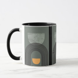 ART DECO GRAUE STYLING-TASSE TASSE