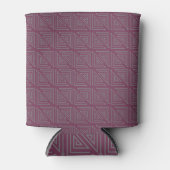 Art Deco Gray Maze Dosenkühler (Vorderseite)