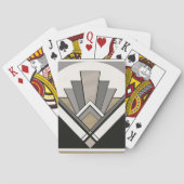 Art Deco Great Gatsby Design Playing Cards Spielkarten (Rückseite)