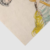 Art Deco Great Gatsby Flapper Kunst, Dichtung und  Seidenpapier (Detail)