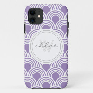 Art Deco Great Gatsby Style Muschel Personalisiert Case-Mate iPhone Hülle