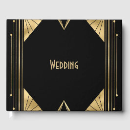 Art Deco Great Gatsby Wedding Gästebuch