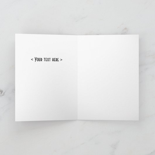 Art Deco Greetings Karte (Innenseite)