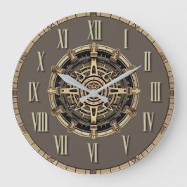 Art Deco Große Wanduhr