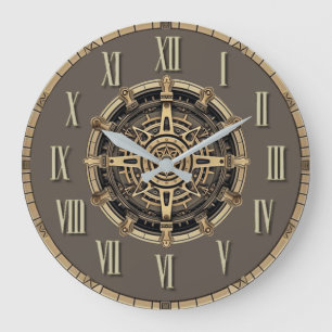 Art Deco Große Wanduhr