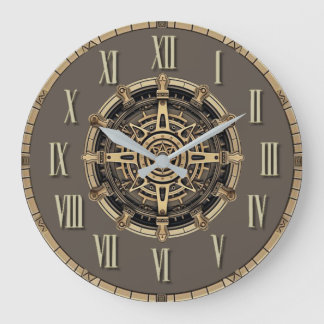 Art Deco Große Wanduhr