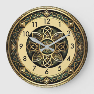 Art Deco Große Wanduhr