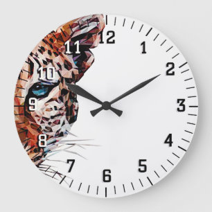 Art Deco Große Wanduhr