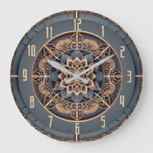 Art Deco Große Wanduhr